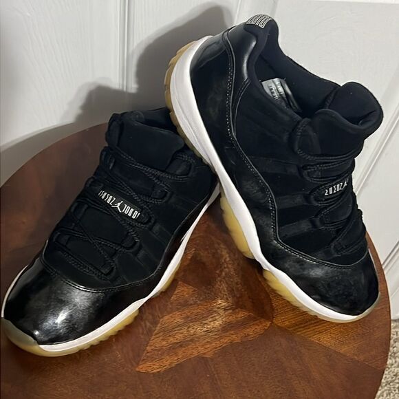 🔥🏀 Nike Air Jordan 11 Low Barons Concord Chicago Travis Scott RARE SE Sz 10.5 - Picture 3 of 16